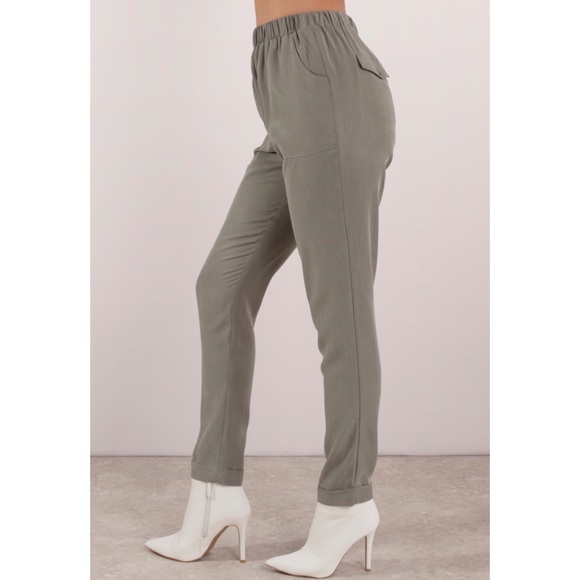 ❌SOLD❌ Ava Olive Jogger - Picture 3 of 5